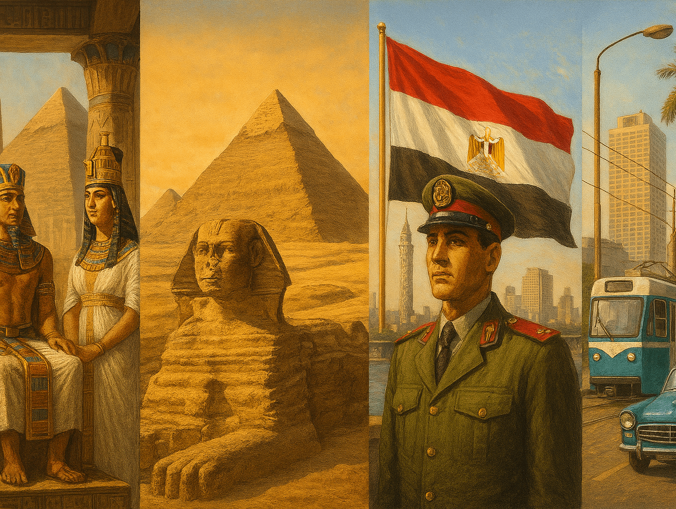 Sejarah dan Kebesaran Mesir dari Zaman Firaun hingga Modern